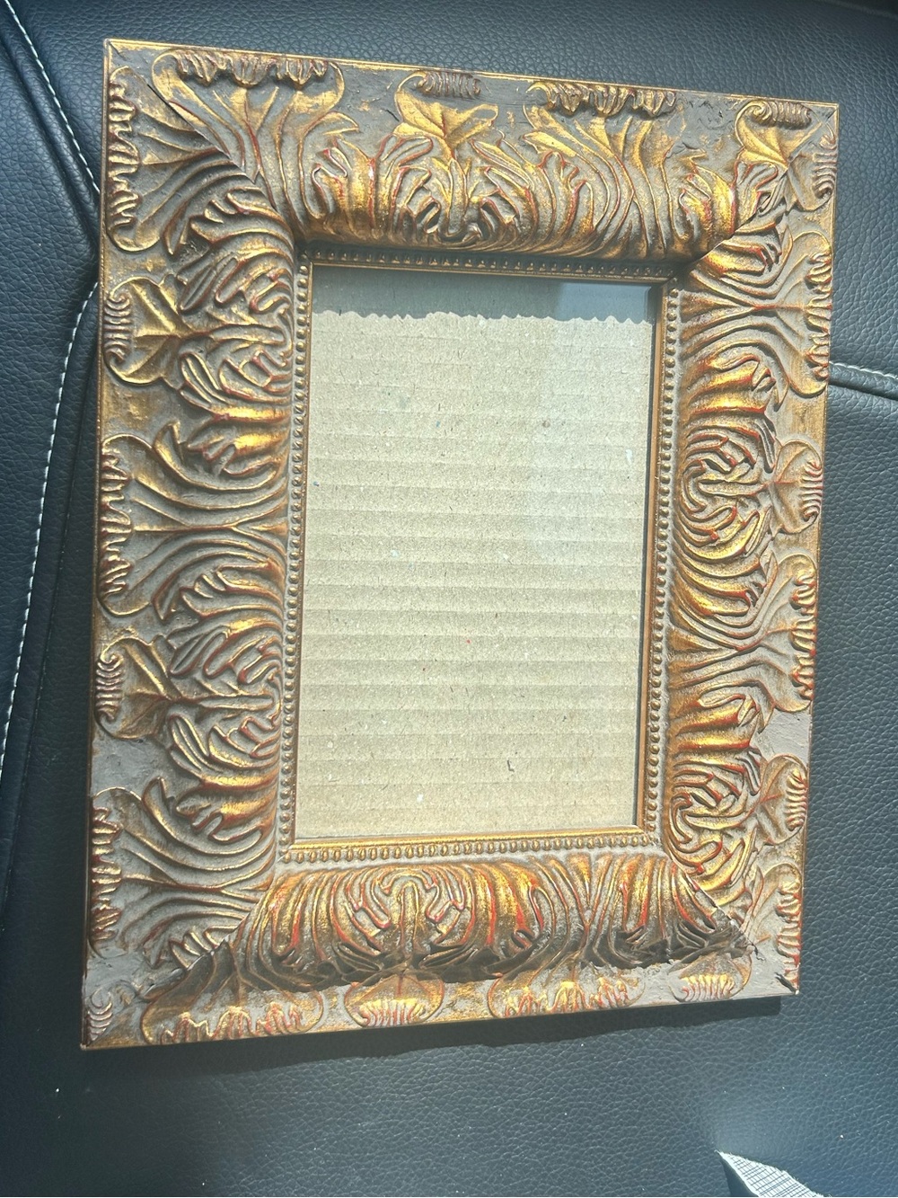 Antique Frame Victorian Ornate Gold Gilt Family Photo Portrait 5x7